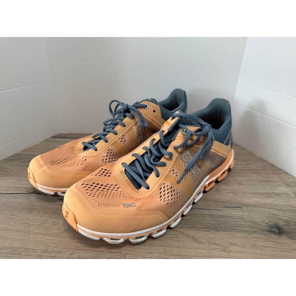 On Cloud CloudFlow Women's Peach Slate Sneakers Shoes Sz 8.5